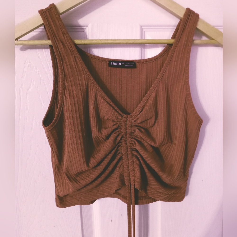 Women's Shein Crop Top Sz L